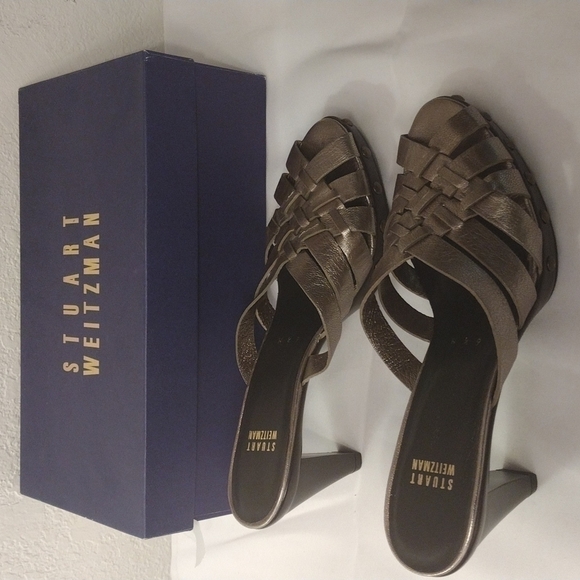 Stuart weitzman heel mules size 6.5 New - Picture 8 of 14